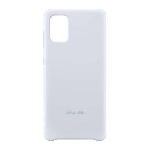 Чохол Samsung A71 (A715) EF-PA715TSEGRU, Silicone Cover, Silver