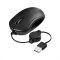 Мишка дротова, Sven RX-60, 0,7м. кабель,  Black USB