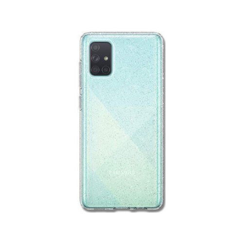 Чохол Spigen Samsung A715 Galaxy A71, Liquid Crystal Glitter, Crystal Quartz