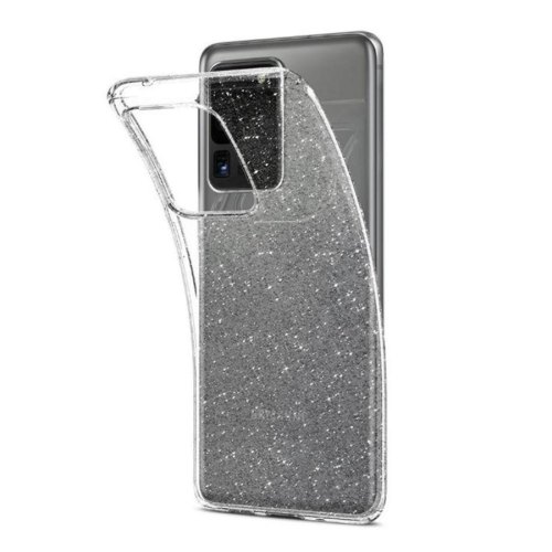 Чохол Spigen для Galaxy G988 S20 Ultra Liquid Crystal Glitter, Crystal Quartz
