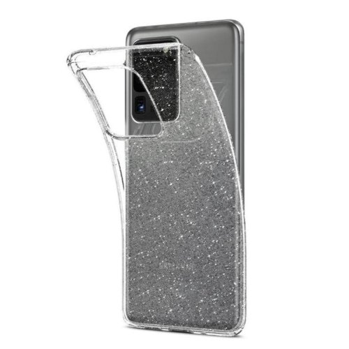 Чохол Spigen для Galaxy G988 S20 Ultra Liquid Crystal Glitter, Crystal Quartz