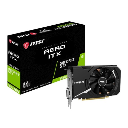 Відеокарта MSI GeForce GTX1650 SUPER 4096Mb AERO ITX OC (GTX 1650 SUPER AERO ITX OC)