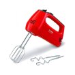 Міксер ручний Tefal HT310538 QUICK MIX, 300 Вт, 5 швидкостей, червоний