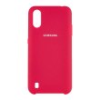 Чохол Silicone Case для Samsung A01, Rose Red
