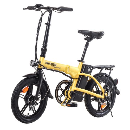 Електровелосипед Maxxter URBAN PLUS (yellow-black)