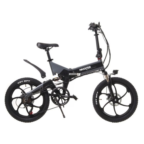 Електровелосипед Maxxter RUFFER MAX (black-gray)