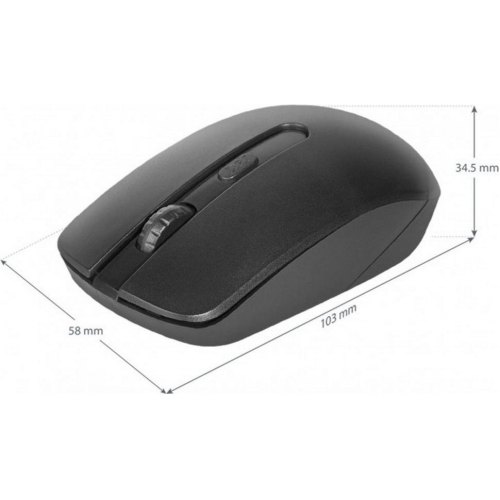 Мишка Defender ISA-135 Wireless Black
