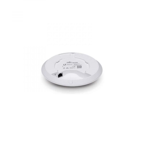 Точка доступа Ubiquiti UniFi AP nano HD (UAP-nanoHD), 1xGLAN, PoE in, 2,4+5 GHz, 802.11a/b/g/n/ac/ac-wave2, 2,8&3dBi, 23&25dBm, 4*4 MIMO, 300+1733 Mbp