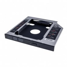 Адаптер підключення Grand - X HDD 2,5''  у відсік приводу ноутбука, SATA2/SATA3   (HDC-25С)