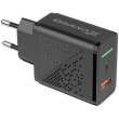 МЗП Grand-X CH-650 (USB 3-в-1 QС3.0, FCP, AFC, 18W), color Black (CH-650)