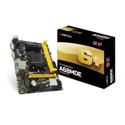 Материнська плата Biostar A68MDE (sFM2+, AMD A68H, PCI-Ex16)