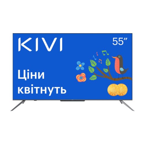 Телевізор KIVI 55U800BU, 55 4K, Android 9