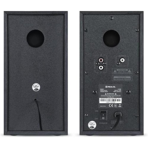 Акустична система REAL-EL S-250 Black (EL121000005)