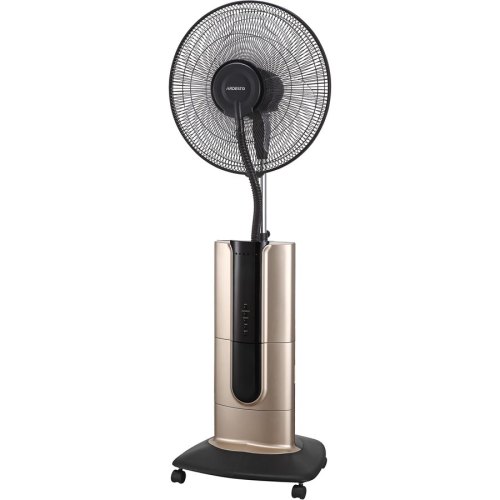 Вентилятор ARDESTO підлоговий, 47см, 100Вт, пульт ДК, дисплей, зі зволоженням, чорно-бронзовий