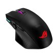 Мишка бездротова, ASUS ROG Chakram, RGB, USB-A/WL/BT, чорний