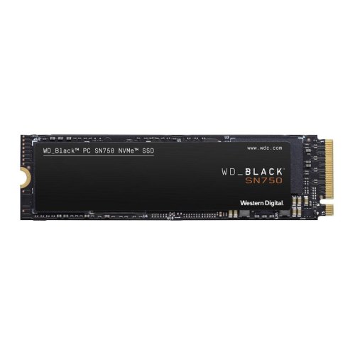 Накопичувач SSD NVMe M.2 2280 Western Digital Black SN750 1TB PCIe 3.0 3D TLC (WDS100T3X0C)
