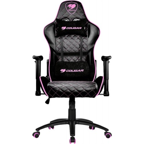 Крісло для геймерів Cougar Armor One Eva чорний+рожевий