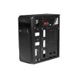 Корпус Frime FC-212B USB 3.0 400W-12cm 2 sata