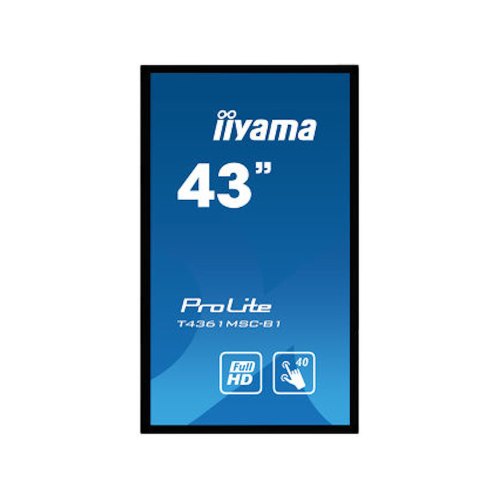 Монітор 43“ Iiyama T4361MSC-B1