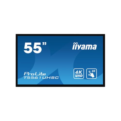 Монітор 55“ Iiyama T5561UHSC-B1