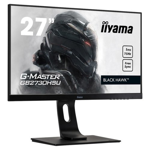 Монітор Iiyama G-Master GB2730HSU-B1, 27, TN, 1920x1080, 75Гц
