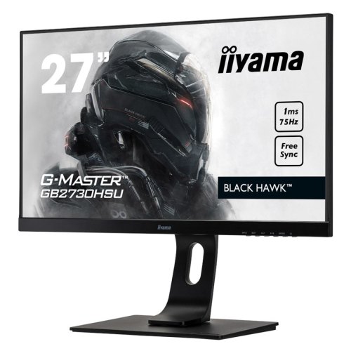 Монітор Iiyama G-Master GB2730HSU-B1, 27, TN, 1920x1080, 75Гц