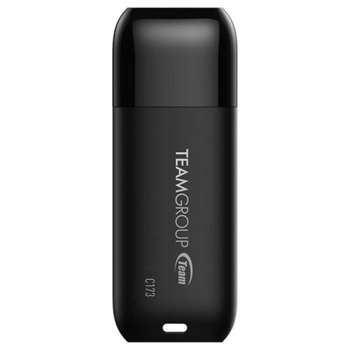 USB флеш 64GB Team C173 Pearl Black (TC17364GB01)