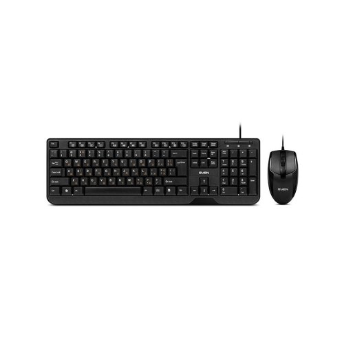 Комплект дротовий, Sven KB-S330C Black USB (00600196)