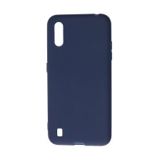 Накладка силіконова SMTT Samsung  A015/A01 Blue