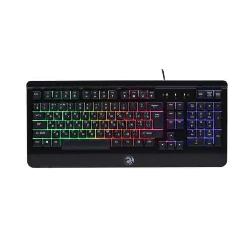 Клавіатура дротова, 2E GAMING KG320 LED USB Black UKR