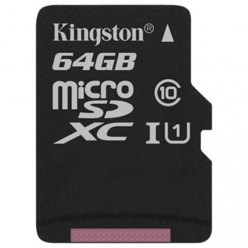 microSDXC карта 64Gb Kingston class10 без адаптера UHS-I R100MB/s (SDCS2/64GBSP)