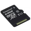microSDXC карта 64Gb Kingston class10 без адаптера UHS-I R100MB/s (SDCS2/64GBSP)