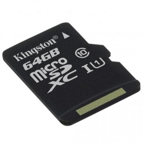 microSDXC карта 64Gb Kingston class10 без адаптера UHS-I R100MB/s (SDCS2/64GBSP)