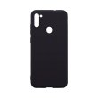 Накладка Soft Matte Slim Fit TPU Case for Samsung A115 / M115 Galaxy A11 / M11 (ARM56482), Black