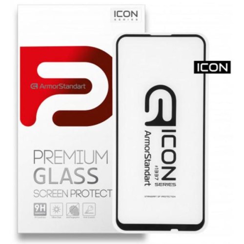 Захисне скло ArmorStandart Icon для Huawei P40 Lite E (ARM56466-GIC-BK) Black