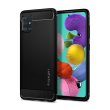 Чохол Spigen Samsung A515 Galaxy A51 Rugged Armor, Matte Black