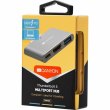 Док-станція CANYON CNS-TDS01DG 3-в-1, USB Type C, Сірий (CNS-TDS01DG)