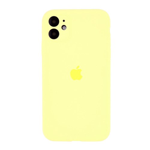 Чохол Apple Silicone Case for iPhone 11, Mellow Yellow (Camera Lens Protection)