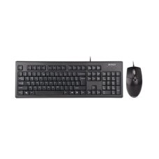 Комплект дротовий (клавіатура+мишка), A4Tech KR-8372 (Black), USB, чорний