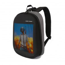 Рюкзак з LED екраном Mark Ryden Pixel MR9798 Gray