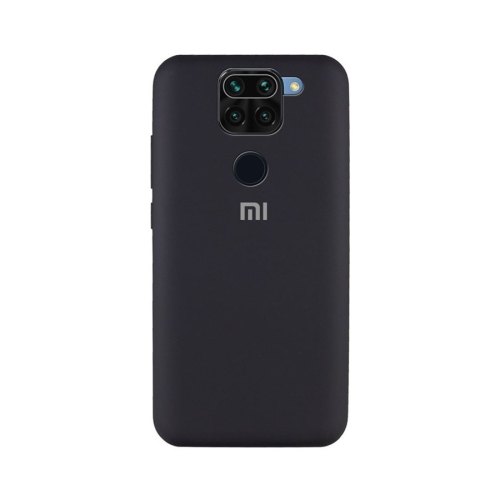 Чохол Silicone Case для Xiaomi Redmi Note 9, Black