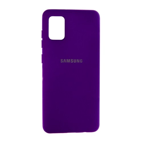 Чохол Silicone Case для Samsung A315/A31 (2020), Purple