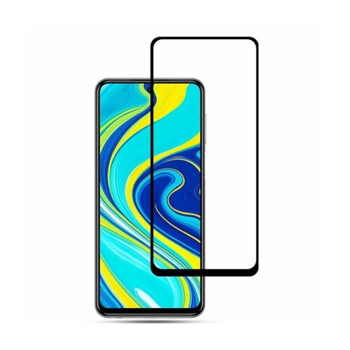 Захисне скло Florence (full glue) Xiaomi Redmi Note 9S / 9 Pro Full Cover, Black