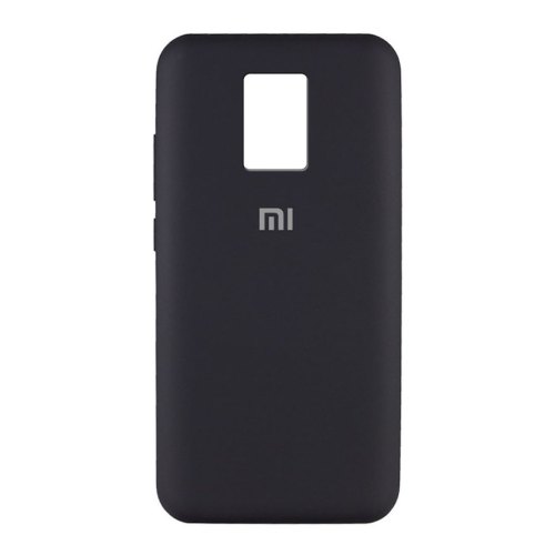 Чохол Silicone Case для Xiaomi Redmi Note 9S / 9 Pro / 9 Max, Black