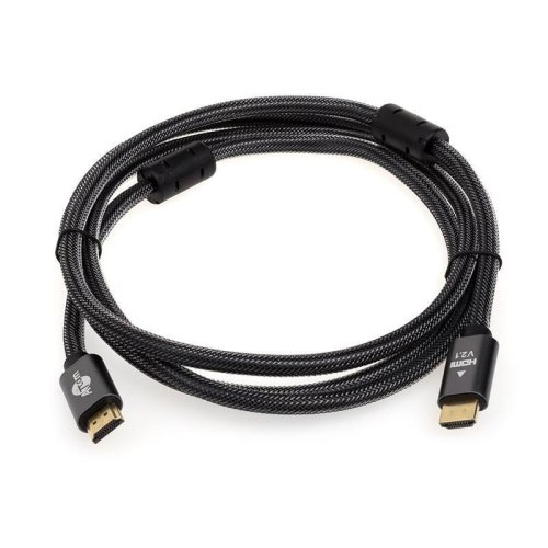 Кабель HDMI - HDMI, 100см, Atcom Premium (23781), v2.1, 4K, пакет, 1м