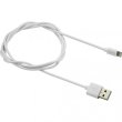 Кабель CANYON CNS-MFICAB01W Lightning - USB, MFI, 1 м, White (CNS-MFICAB01W)