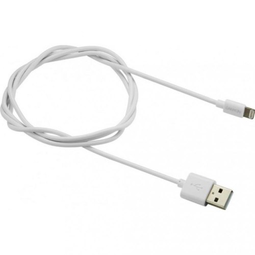Кабель CANYON CNS-MFICAB01W Lightning - USB, MFI, 1 м, White (CNS-MFICAB01W)