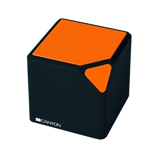 Портативна колонка CANYON CNE-CBTSP2BO Portable Bluetooth, Black-Orange (CNE-CBTSP2BO)