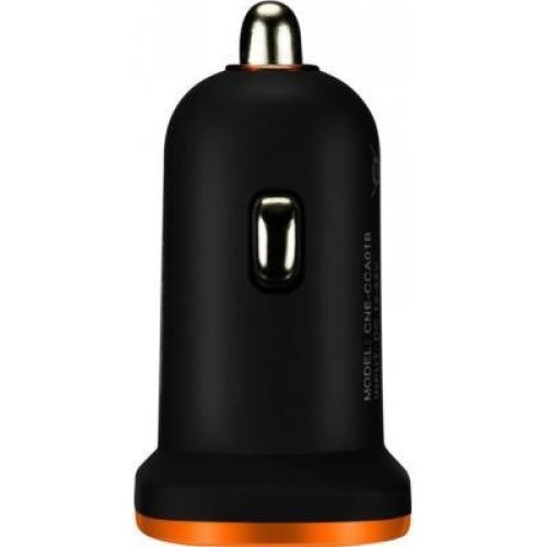 Автомобільний зарядний пристрій CANYON CNE-CCA01B 1xUSB 1A Black-Orange (CNE-CCA01B)