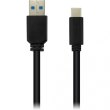 Кабель CANYON CNE-USBC4B USB - USB Type C, 5V 3A, 1 м, Black (CNE-USBC4B)